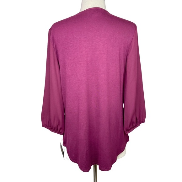 Stitch Fix l Fortune Ivy Anya Lace Detail Blouse, Small - Picture 4 of 10